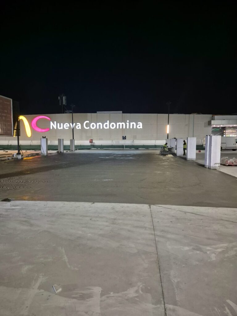 Hormigón impreso en proyectos comerciales o industriales