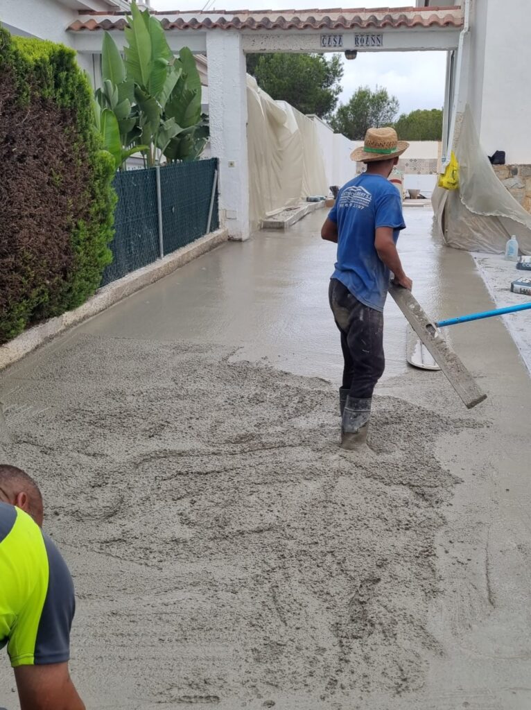 hormigón impreso murcia trabajos