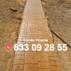 Hormigón Impreso Murcia 122